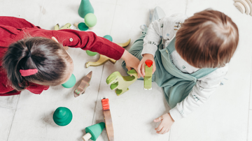 children playing with toys