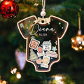 Baby 1st Christmas Ornament, Personalized Baby's First Christmas Ornament, Custom New Baby Gift CF64 - Kindlytoys