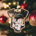 Baby 1st Christmas Ornament, Personalized Baby's First Christmas Ornament, Custom New Baby Gift CF64 - Kindlytoys