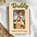 Custom Dad Photo Car Visor Clip, Father's Day Gift, Personalized Picture Frame, Gift for Papa dad Grandpa, Custom Visor Clip CV05 - Kindlytoys