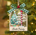 Family Christmas Ornament, Personalized Family Ornament 2024, Christmas Ornament CF90 - Kindlytoys