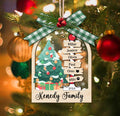 Family Christmas Ornament, Personalized Family Ornament 2024, Christmas Ornament CF90 - Kindlytoys