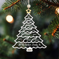Personalized Christmas Family Names Tree Ornament, Christmas Tree Name Ornament CF49 - Kindlytoys