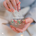 Personalized Family Christmas Ornament 2024 – Custom Family & Pet Ornament AV03-12 - Kindlytoys