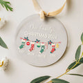 Personalized Family Christmas Ornament 2024 – Custom Family & Pet Ornament AV03-12 - Kindlytoys