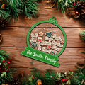 Personalized Family Christmas Ornaments, Custom Family Names Christmas Tree Decorations CF220 - Kindlytoys
