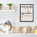 Personalized Grandma's Garden Vintage Sign,