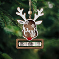 Personalized Reindeer Money Holder Christmas Ornament, Tree Christmas Gifts KT05 - Kindlytoys