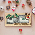 Personalized Santa Christmas Money Holder, Family Christmas Gift, Christmas Stocking Stuffer MH02 - Kindlytoys