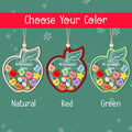 Personalized Teacher Christmas Ornament, 4D Shaker Teacher Gifts, Teacher Ornament, Teacher Appreciation Thank You Gifts KT03 - Kindlytoys