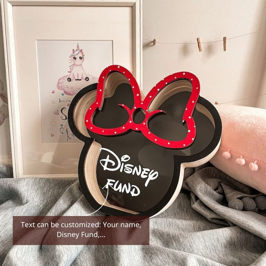 Personalized Mickey And Minnie Piggy Bank - Kindlytoys