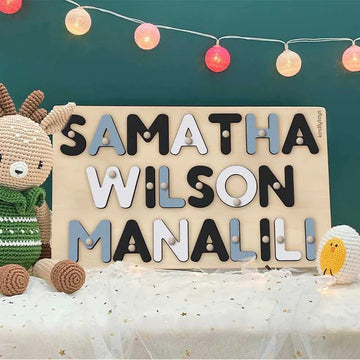 Name Puzzles - Personalized Wooden Puzzles For Kids