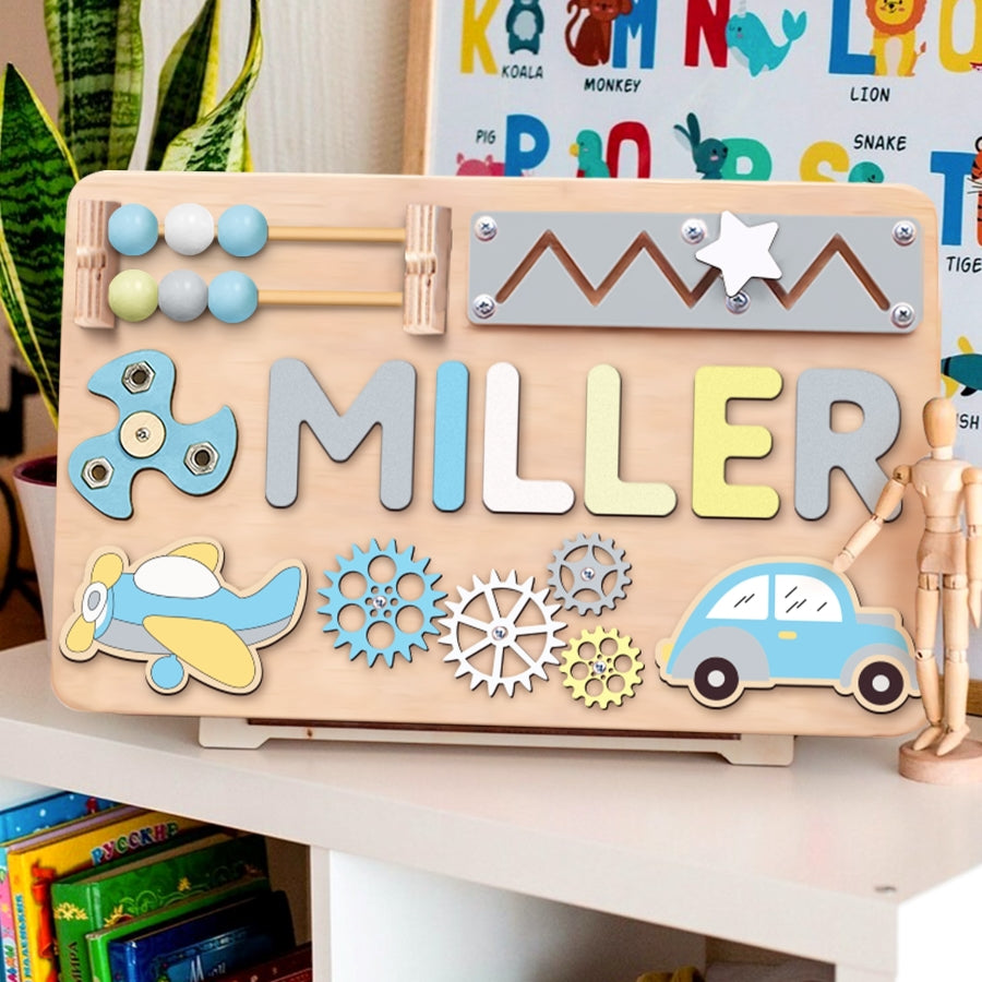 Personalized Name Puzzle - Wooden Montessori Toys | KindlyToys, BB25