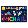 Astronaut Personalized Name Puzzle For Kids, Personalized Wooden Puzzle, name puzzles for toddlers, Birthday Gifts for Baby, First christmas gifts idea for kids NP31 - Kindlytoys