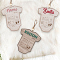 Baby's First Christmas Ornament 2024, Newborn, New Baby Gift CF05 - Kindlytoys