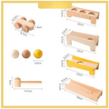 Ball-Pounding Toy Wooden Montessori Toys KL06 - Kindlytoys