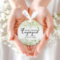 Custom Couple Ornament Gift, Ornament Engagement Gift For Newly Engaged Couple CX03-45 - Kindlytoys