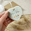 Custom Engaged Ornament, Ornament Engagement Gift For Newly Engaged Couple CY06-04 - Kindlytoys