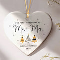 Custom Engaged Ornament, Ornament Engagement Gift For Newly Engaged Couple CY06-04 - Kindlytoys