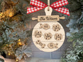 Custom Family Cookie Ornament, Gifts for Grandma Ornament, Family Name Ornament CF133 - Kindlytoys