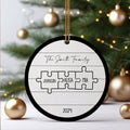 Custom Family Ornament, First Christmas Family Ornament CX01-28 - Kindlytoys