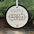 Custom Family Ornament, First Christmas Family Ornament CX01-28 - Kindlytoys