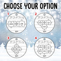 Custom Family Ornament, First Christmas Family Ornament CX01-28 - Kindlytoys