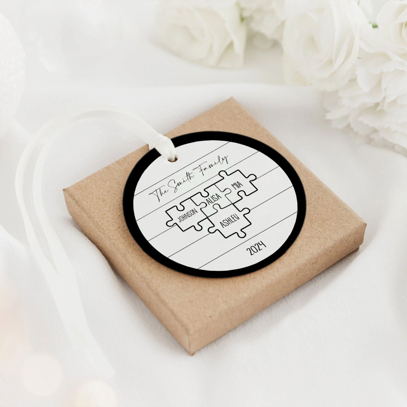 Custom Family Ornament, First Christmas Family Ornament CX01-28 - Kindlytoys