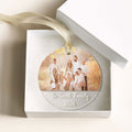 Custom Family Photo Ornament, Personalized Family Ornament with Christmas Tree AV03-13 - Kindlytoys