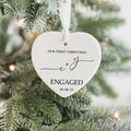 Custom First Christmas Married Ornament, Mr Mrs Ornament, Personalized Wedding Gift CY05-11 - Kindlytoys