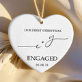 Custom First Christmas Married Ornament, Mr Mrs Ornament, Personalized Wedding Gift CY05-11 - Kindlytoys