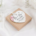 Custom First Christmas Married Ornament, Mr Mrs Ornament, Personalized Wedding Gift CY05-12 - Kindlytoys
