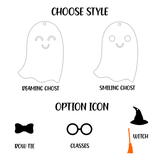 Custom Halloween Basket Tags, Personalized Halloween Name Tags HX03 - Kindlytoys