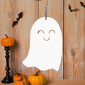 Custom Halloween Basket Tags, Personalized Halloween Name Tags HX03 - Kindlytoys