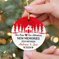 Custom House Address Christmas Ornament, Custom New House Gift Ideas CX01-10 - Kindlytoys