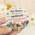 Custom Housewarming for New House Ornament, House Address Christmas Ornament, Personalized First Christmas in Our New Home Ornament, Custom New House Gift Ideas, Couples New Home Ornament, Personalized New Home Ornament CX01-18 - Kindlytoys