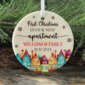 Custom Housewarming for New House Ornament, House Address Christmas Ornament, Personalized First Christmas in Our New Home Ornament, Custom New House Gift Ideas, Couples New Home Ornament, Personalized New Home Ornament CX01-18 - Kindlytoys