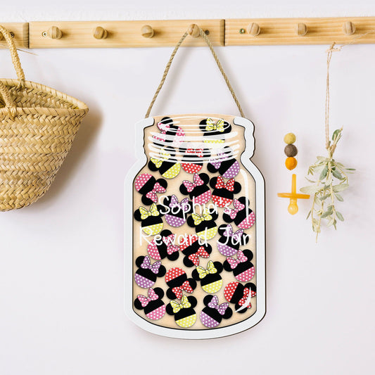 Custom Magnetic Reward Jar Classroom Behavior, Personalized Mouse Tokens Reward Jar, Classroom Decor Teacher Gifts, Kids Reward System PY20 - Kindlytoys