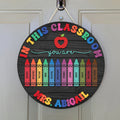 Custom Teacher Door Sign For Classroom DT13 - Kindlytoys