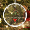 Custom Wedding Christmas Ornament, Custom Location Map Wedding Ornament, Married Ornament, Wedding Ornament, Personalized Ornament Wedding GX05-16 - Kindlytoys