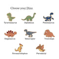 Cute Dinosaurs Name Puzzle For Toddlers, Baby Name Wooden Puzzle, Wooden Montessori Toys, 1st Birthday Gifts For Kids, First Christmas Gifts idea NP07 - Kindlytoys