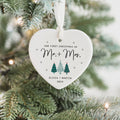 Engagement Ornament Gift For Couple, Newlywed Gift, Wedding Christmas Ornaments, Anniversary Gift For Husband Wife CY06-06 - Kindlytoys
