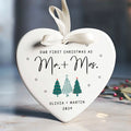 Engagement Ornament Gift For Couple, Newlywed Gift, Wedding Christmas Ornaments, Anniversary Gift For Husband Wife CY06-06 - Kindlytoys