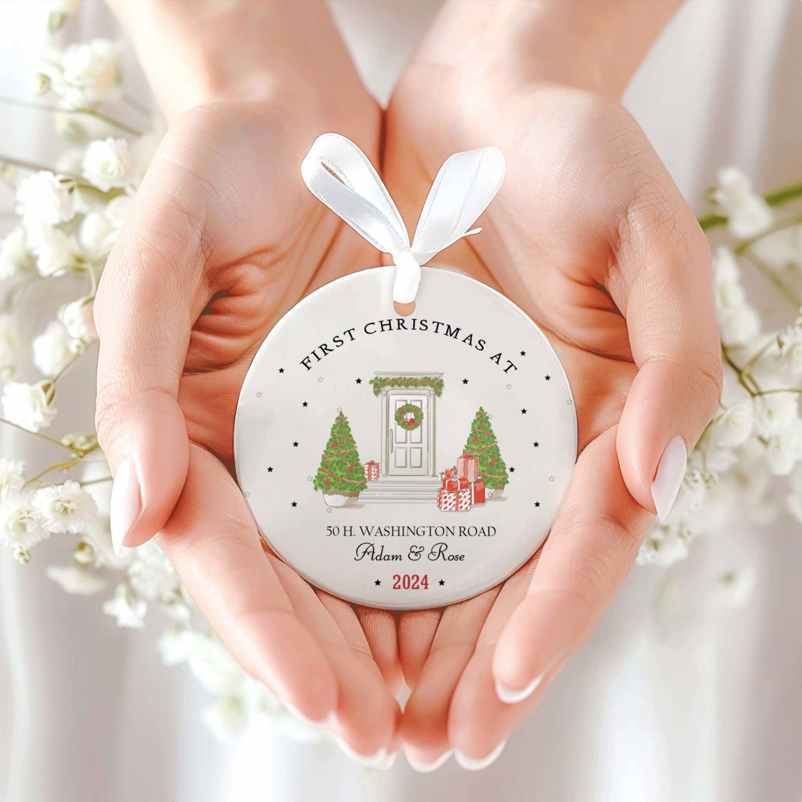 First Christmas In Our New Home Ornament, New Home Gift, New Home Tree Decoration, New Home Bauble, New Home Gifts CX06-5 - Kindlytoys