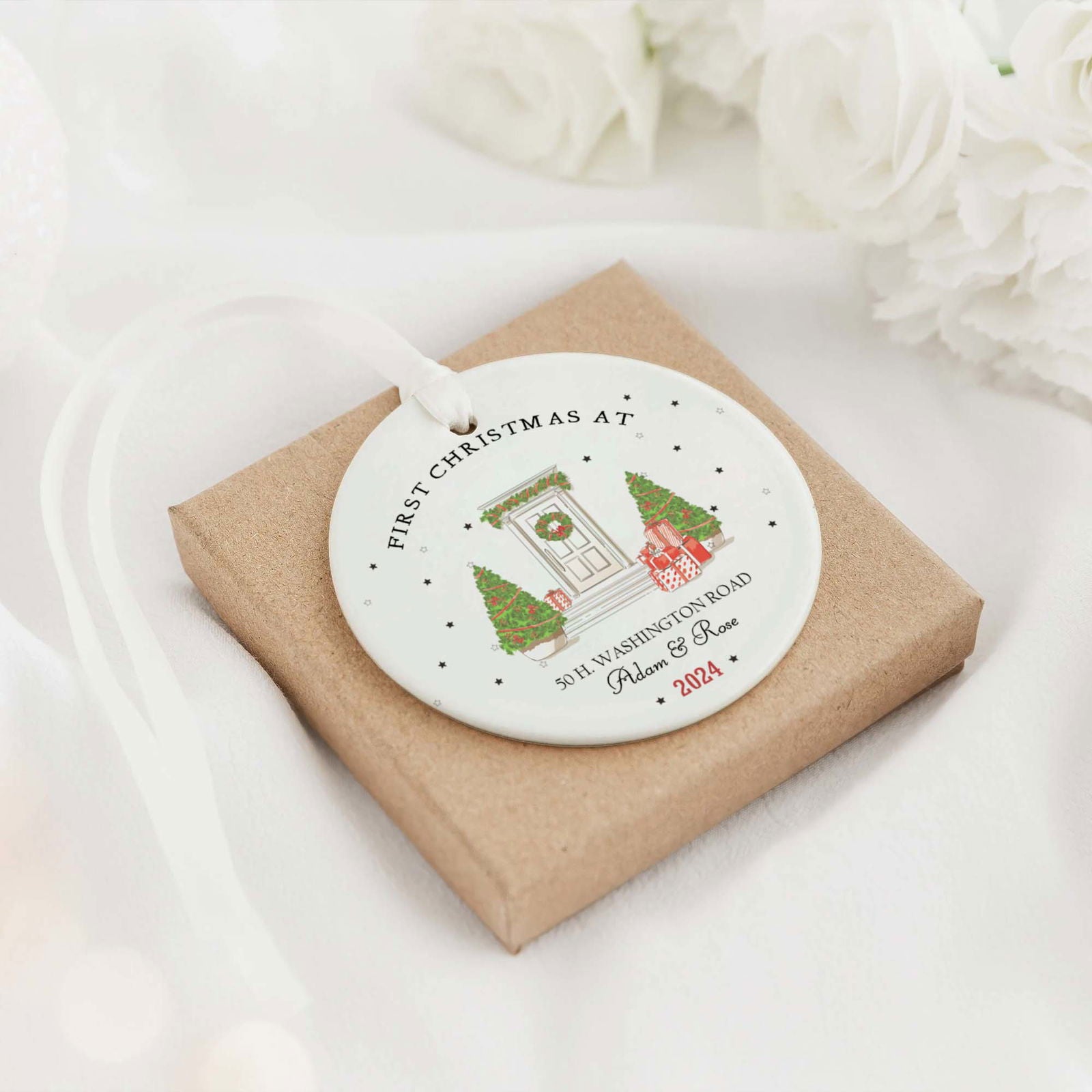 First Christmas In Our New Home Ornament, New Home Gift, New Home Tree Decoration, New Home Bauble, New Home Gifts CX06-5 - Kindlytoys