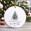 First Christmas Married Ornament, Mr Mrs Ornament, Personalized Wedding Gift, Newlywed Christmas Gift, Our First Christmas Ornament CX06-26 - Kindlytoys