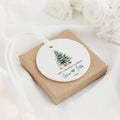 First Christmas Married Ornament, Mr Mrs Ornament, Personalized Wedding Gift, Newlywed Christmas Gift, Our First Christmas Ornament CX06-26 - Kindlytoys