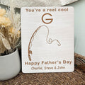 Fishing Handprint For Father Day Gift, Fish Handprint, Personalized gifts for dad, Gift ideas for dad RC01 - Kindlytoys
