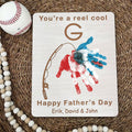 Fishing Handprint For Father Day Gift, Fish Handprint, Personalized gifts for dad, Gift ideas for dad RC01 - Kindlytoys