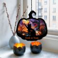 Halloween Black Cat Suncatcher